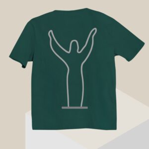 Polera Big Logo Verde Petróleo