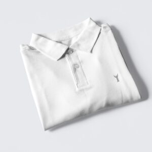 Polo Clásica Color Blanca